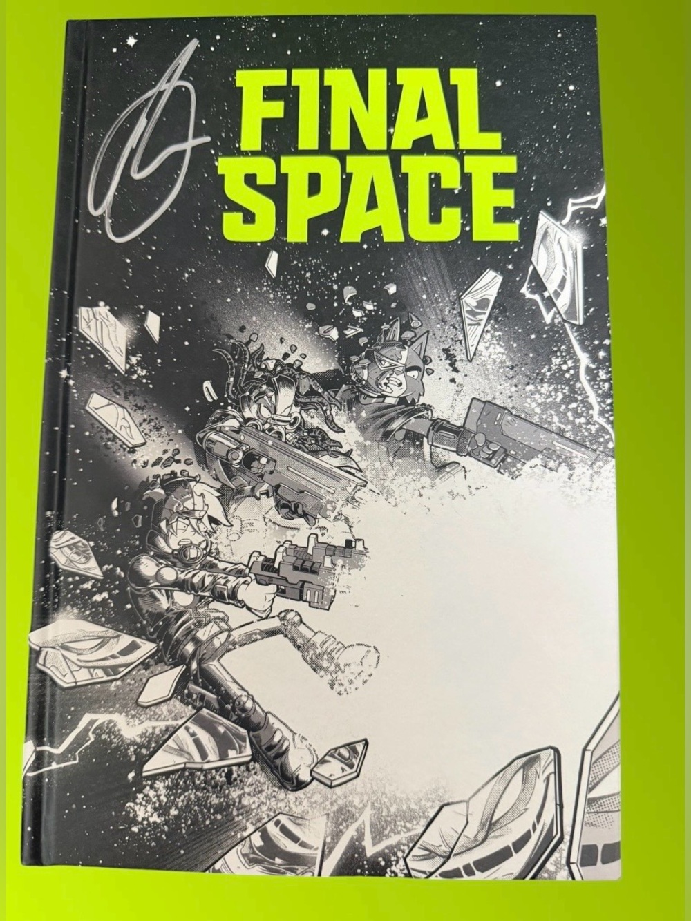 Final Space Midnight Edition Signed Copy